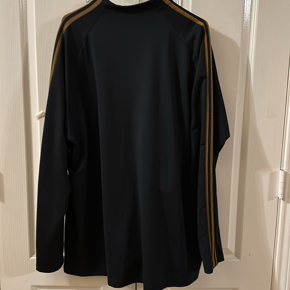 Houston Dynamo MLS adidas 3 Stripe Anthem Sideline Medium Track Jacket, 2XL - Picture 7 of 7